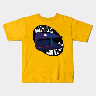 Wormhole - Between two points Kids T-Shirt